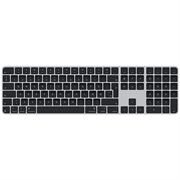 Apple Magic Keyboard med Touch ID og numerisk tastatur MXK83DK/A - dansk tastaturlayout - Svart