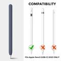 Apple Pencil (USB-C) Ahastyle PT65-3 silikonetui - Midnattsblått