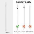 Apple Pencil (USB-C) Ahastyle PT65-3 silikonetui - Transparent