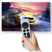 Apple TV 4K Siri Remote (3. generasjon) Beskyttende silikonetui med nøkkelbånd