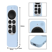 Apple TV 4K Siri Remote (3. generasjon) Beskyttende silikonetui med nøkkelbånd