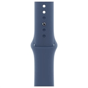Apple Watch 10 GPS MWWA3QN/A - Aluminium, denim sportsbånd, S/M, 42mm