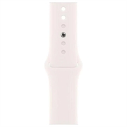 Apple Watch 10 GPS MWWH3QN/A - Aluminium, Light Blush Sportsbånd, S/M, 42mm