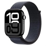 Apple Watch 10 GPS MWWR3QN/A - Aluminium, Ink Sport Loop, 46mm - Kulsvart