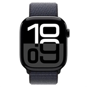Apple Watch 10 GPS MWWR3QN/A - Aluminium, Ink Sport Loop, 46mm - Kulsvart