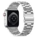 Apple Watch (38/40/SE/41/42mm) Kalebol CNC Pro-armbånd i rustfritt stål - sølv