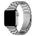 Apple Watch (38/40/SE/41/42mm) Kalebol CNC Pro-armbånd i rustfritt stål - sølv