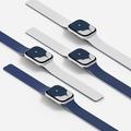 Apple Watch (38/40/SE/41/42mm) MOFT Snap Duo-rem - marineblå / Misty