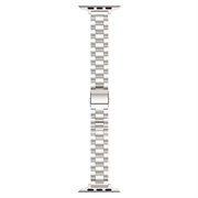 Apple Watch (38/40/SE/41/42mm) - tynt stålarmbånd - sølv