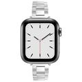 Apple Watch (38/40/SE/41/42mm) - tynt stålarmbånd - sølv