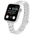 Apple Watch (38/40/SE/41/42mm) - tynt stålarmbånd - sølv