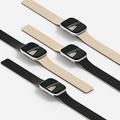 Apple Watch (42/44/SE/45/46/49mm) MOFT Snap Duo-rem - hvit / svart