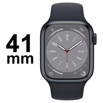 Apple Watch 8 LTE MNHV3FD/A - Aluminium, Midnight Sport Band, 41mm