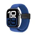 Apple Watch Flettet nylonrem med magnetlås - 49mm/46mm/45mm/44mm - blå