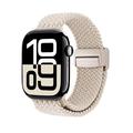Apple Watch Flettet nylonrem med magnetlås - 49mm/46mm/45mm/44mm - Stjernelys