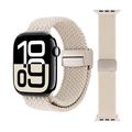 Apple Watch Flettet nylonrem med magnetlås - 49mm/46mm/45mm/44mm - Stjernelys