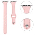 Apple Watch 1011/10/9/8/SE 3/SE (2022)/7/SE/6/5/4/3/2/1 Premium Lærrem - 42mm/41mm/40mm/38mm - Rosa