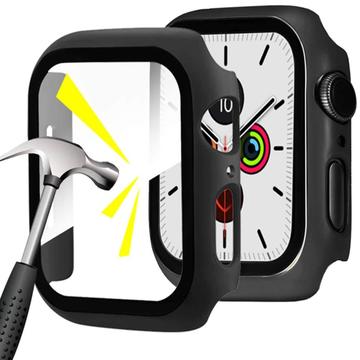 Apple Watch Series 1/2/3 Plastdeksel med Skjermbeskytter - 42mm - Svart
