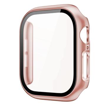 Apple Watch Series 11/10 Plastdeksel med Skjermbeskytter - 42mm - Roségull