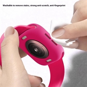 Apple Watch Series 11/10 Silikondeksel - 42mm - Varm Rosa