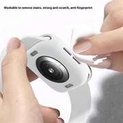 Apple Watch Series 11/10 Silikondeksel - 42mm - Hvit