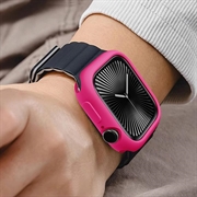 Apple Watch Series 11/10 Silikondeksel - 46mm - Varm Rosa