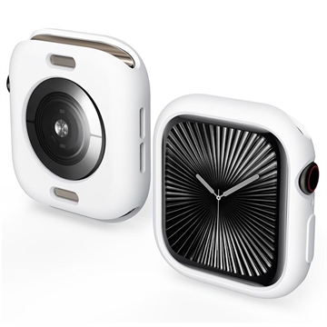 Apple Watch Series 11/10 Silikondeksel - 46mm - Hvit