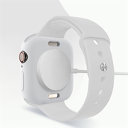 Apple Watch Series 11/10 Silikondeksel - 46mm - Hvit