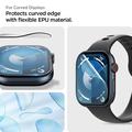 Apple Watch Series 11/10 Spigen Elite Shield EZ Fit skjermbeskytter - 42mm - Klar - 2 stk.