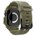 Apple Watch Series 11/10 Spigen Rugged Armor Pro TPU-deksel - 46mm - Vintage kaki