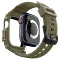 Apple Watch Series 11/10 Spigen Rugged Armor Pro TPU-deksel - 46mm - Vintage kaki