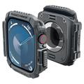 Apple Watch Series 11/10 Spigen Rugged Armor TPU-deksel - 46mm - Mørkgrå