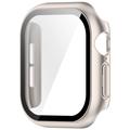 Apple Watch Series 12 Plastdeksel med Skjermbeskytter - 47mm - Roségull