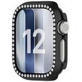 Apple Watch Series 12 Rhinestone Dekorative Deksel med Skjermbeskytter - 43mm