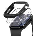 Apple Watch Series 12 Ringke Slim Deksel - 42mm - 2 Stk. - Klar & Svart