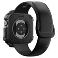 Apple Watch Series 12 Spigen Rugged Armor TPU-deksel - 42mm - Svart