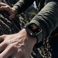 Apple Watch Series 12 Spigen Rugged Armor TPU-deksel - 42mm - Svart
