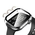 Apple Watch Series 12 Tech-Protect Defense360-etui med skjermbeskytter - 46mm - 2 stk. - Svart / Gjennomsiktig