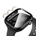 Apple Watch Series 12 Tech-Protect Defense360-etui med skjermbeskytter - 46mm - 2 stk. - Svart / Gjennomsiktig