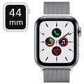 Apple Watch Series 5 LTE MWWG2FD/A - Rustfritt Stål, Milanese Loop, 44mm - Sølv