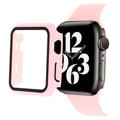 Apple Watch Series 7/8 Plastdeksel med Skjermbeskytter - 45mm - Rosa
