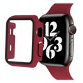 Apple Watch Series 7/8 Plastdeksel med Skjermbeskytter - 45mm - Vinrød
