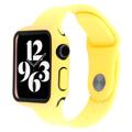 Apple Watch Series 7/8 Plastdeksel med Skjermbeskytter - 45mm - Gul