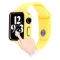 Apple Watch Series SE (2022)/SE/6/5/4 Plastdeksel med Skjermbeskytter - 44mm - Gul