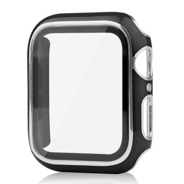 Apple Watch Series SE (2022)/SE/6/5/4 Deksel med Beskyttelsesglass - 44mm - Svart