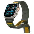 Apple Watch Series Ultra 3/2/Ultra/11/10/9/8/7/6/SE 3/(2022)/SE Spigen Athlex Air Strap - 49mm/46mm/45mm/44mm - Aktiv grønn