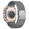 Apple Watch Series Ultra 3/Ultra 2/Ultra/11/10/9/8/7/6/SE 3/SE (2022)/SE Tech-Protect Milan-rem - 49mm/46mm/45mm/44mm - Sølv