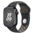 Apple Watch Series Ultra 2/Ultra/9/8/SE (2022)/7/SE/6/5/4/3/2/1 Lippa Flour Silikonrem - 49mm/45mm/44mm/42mm - Sort
