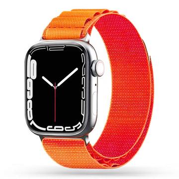 Apple Watch Series Ultra 3/2/Ultra/11/10/9/8/SE 3/(2022)/7/SE/6/5/4/3/2/1 Tech-Protect Nylon Pro-rem - 49 mm/46mm/45 mm/44 mm/42 mm - Oransje