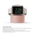 Apple Watch Series Ultra/8/SE (2022)/7/SE/6/5/4/3/2/1 Ladestativ - Rosa